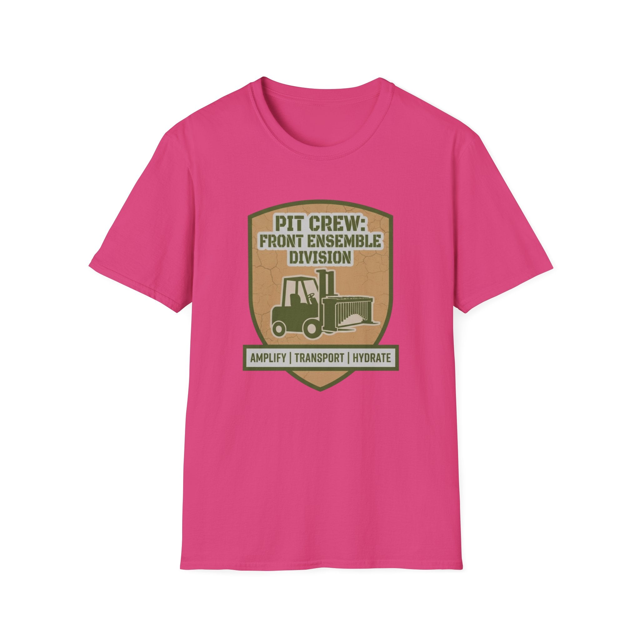 Pit Crew: Front Ensemble Division T-shirt