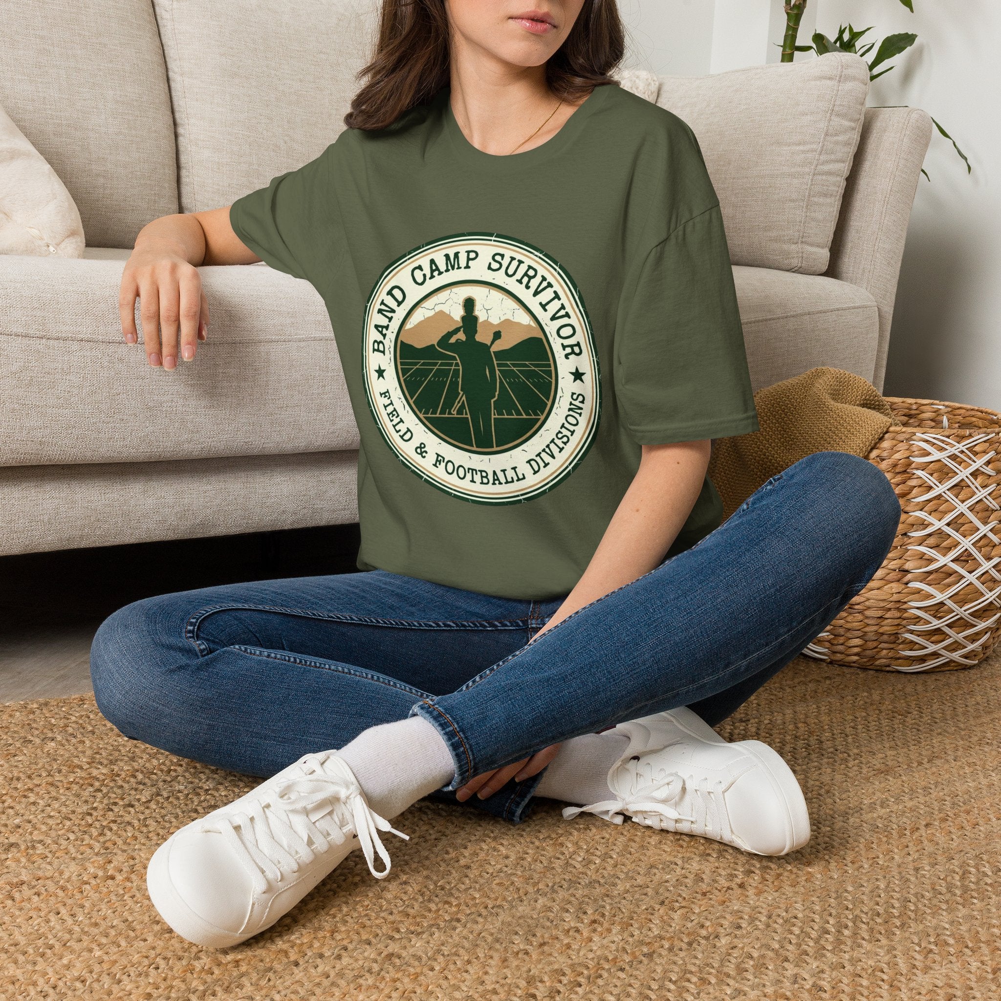 Band Camp Survivor Field and Football Division T-shirt