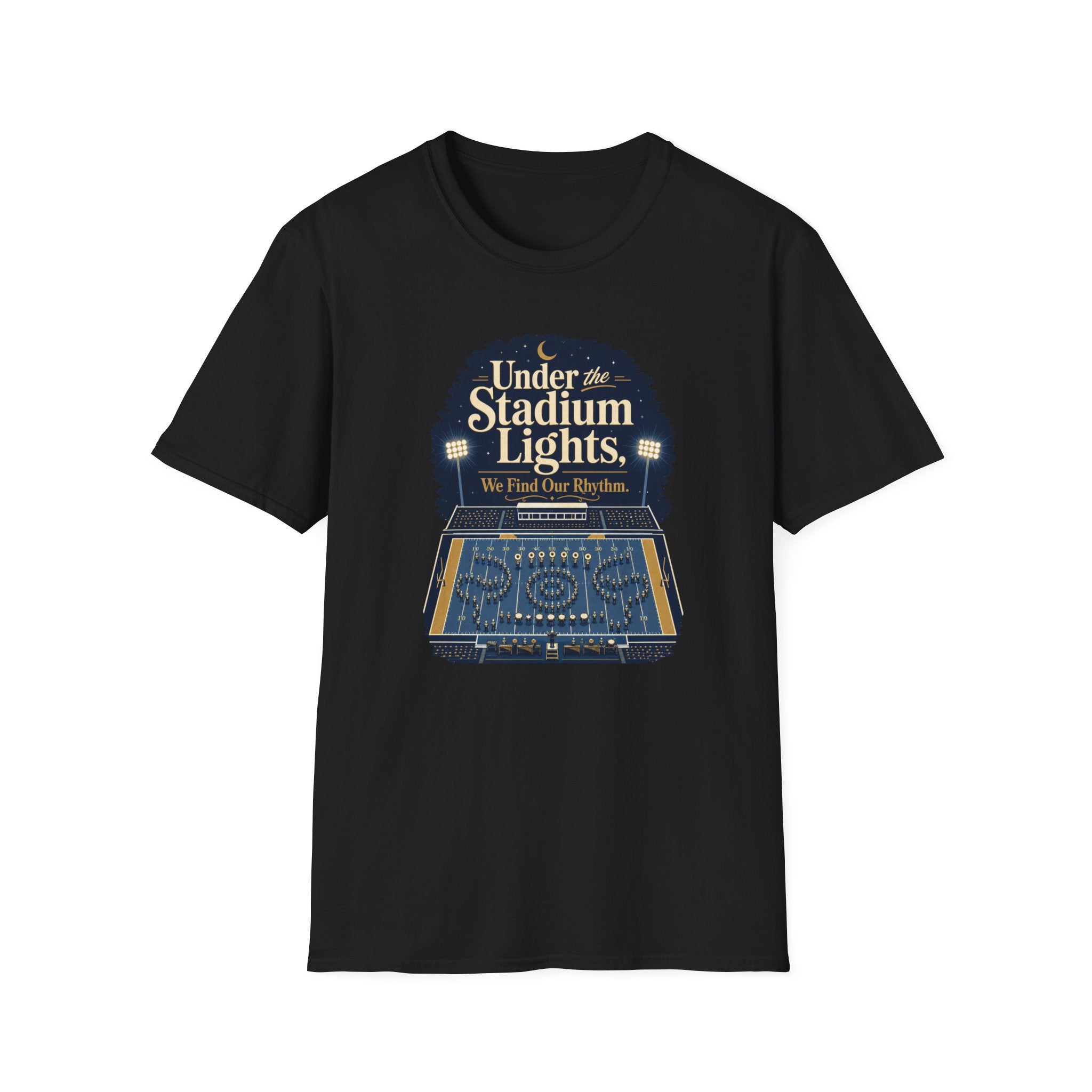 Under the Stadium Lights We Find Our Rhythm T-shirt