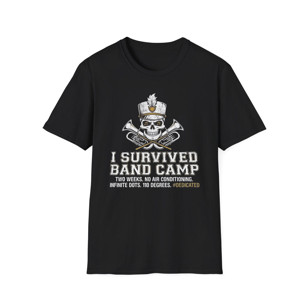Skeleton I Survived Band Camp T-shirt