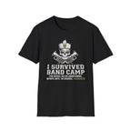 Skeleton I Survived Band Camp T-shirt