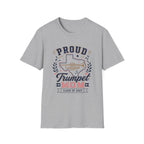 Proud Trumpet TX Mom Class of 2027 T-shirt