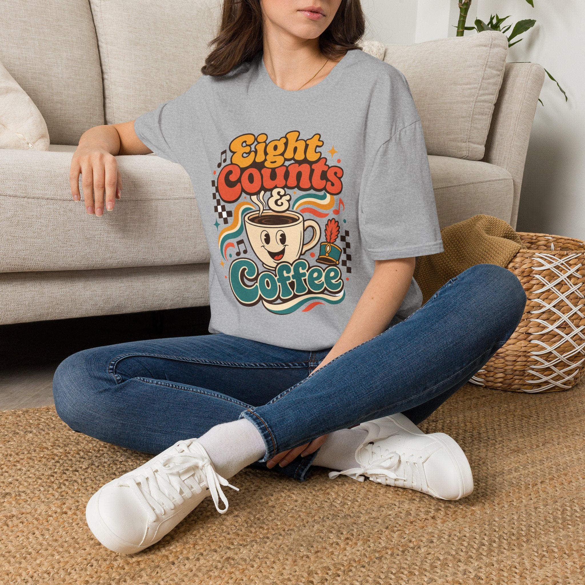 Eight Counts and Coffee T-shirt