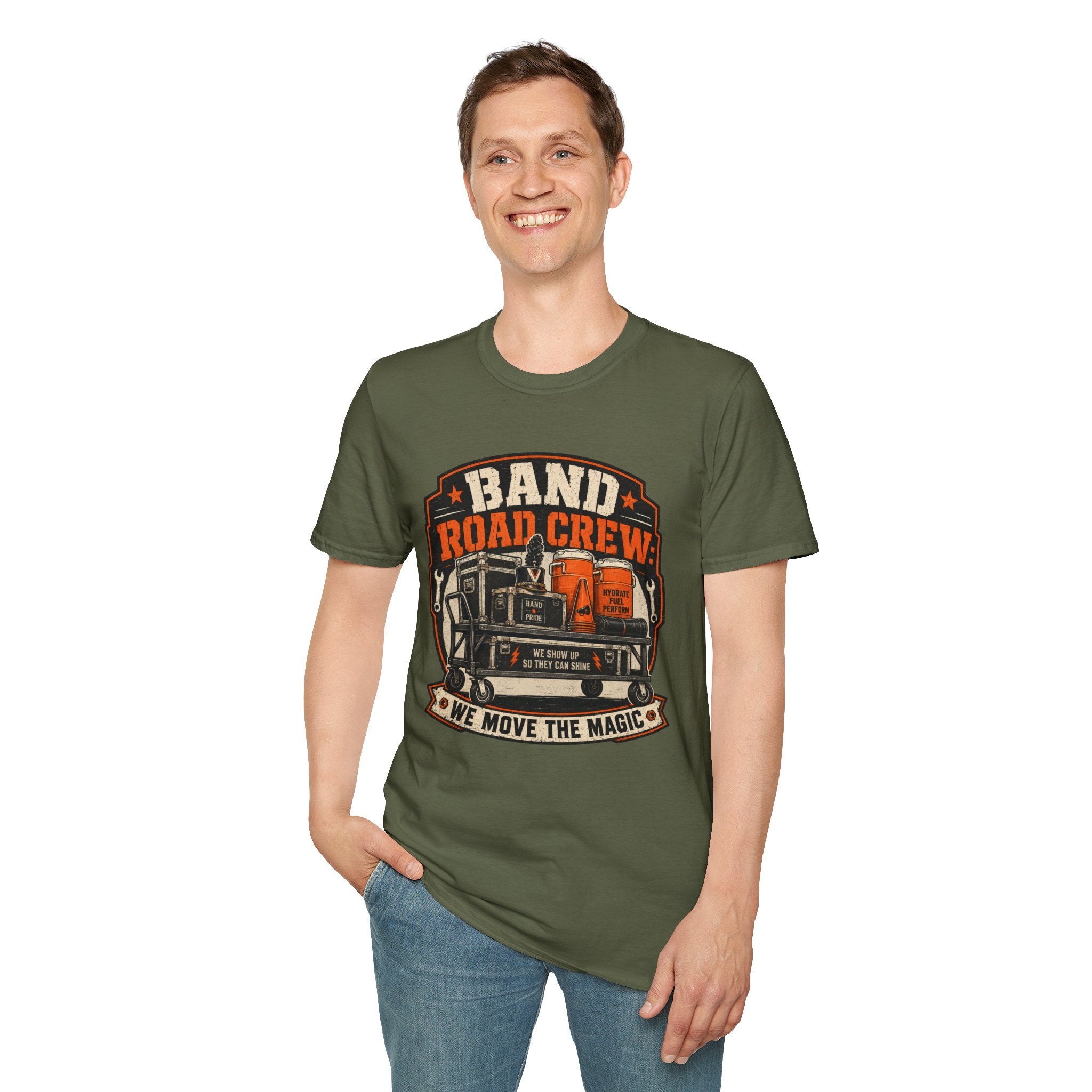Band Road Crew We Move the Magic T-shirt