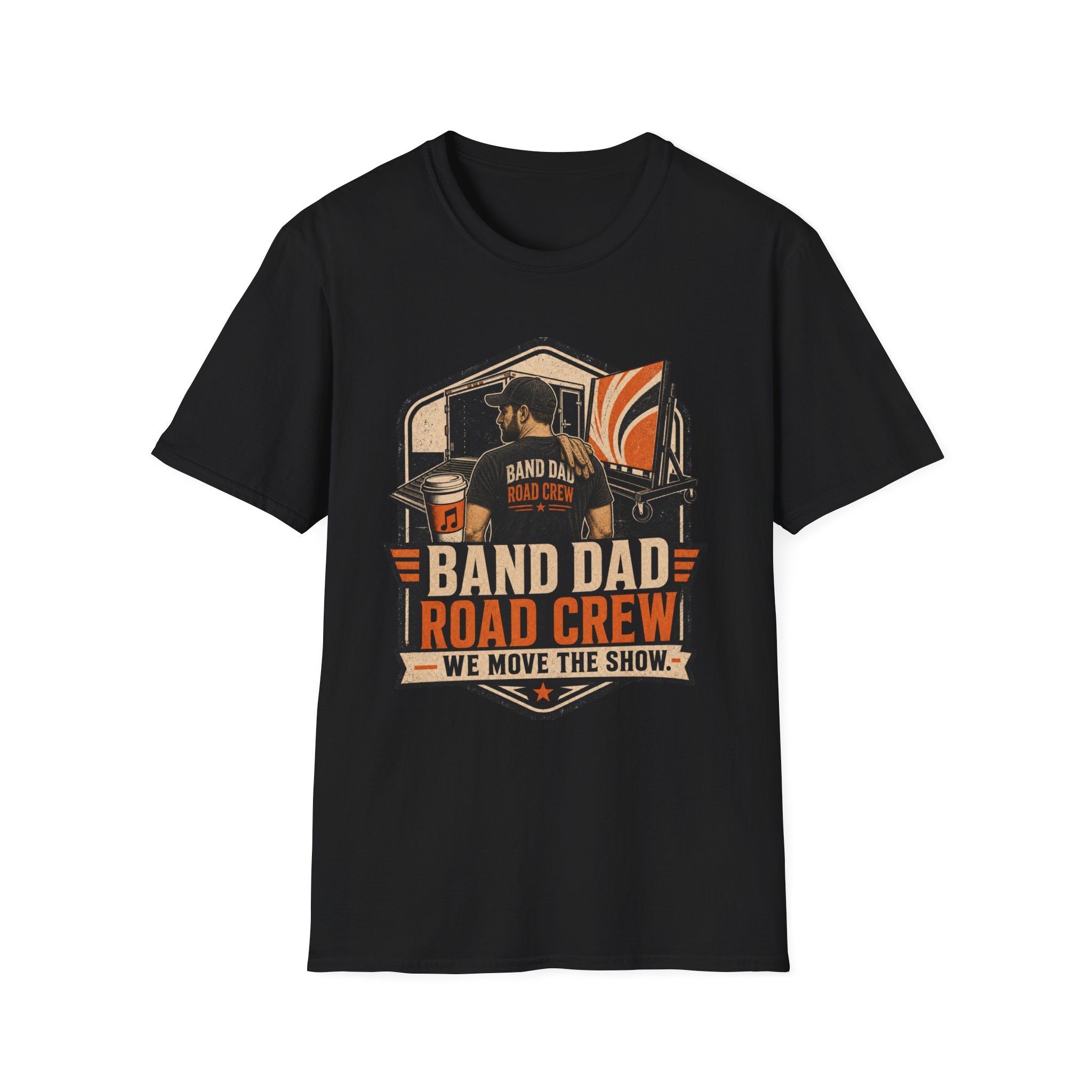 Band Dad Road Crew We Move the Show T-shirt