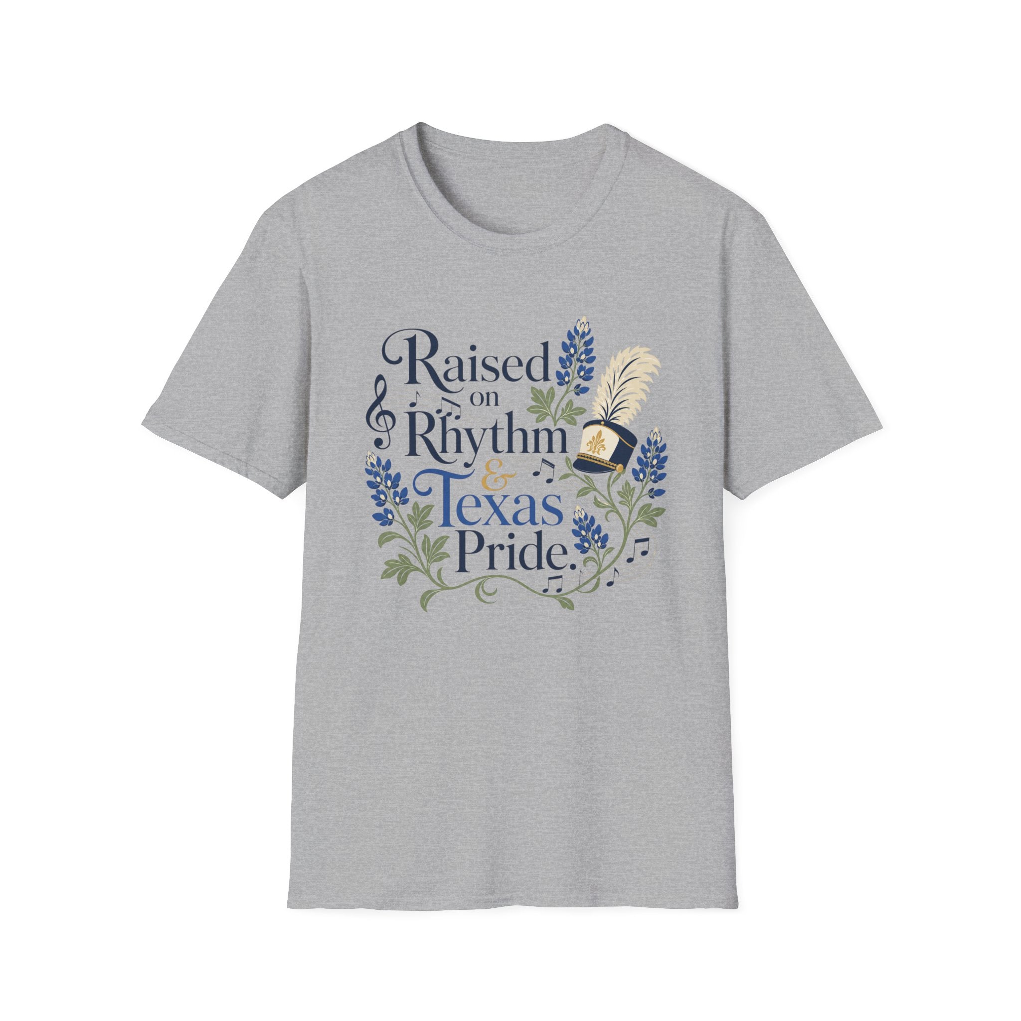 Raised on Rhythm and Texas Pride T-shirt