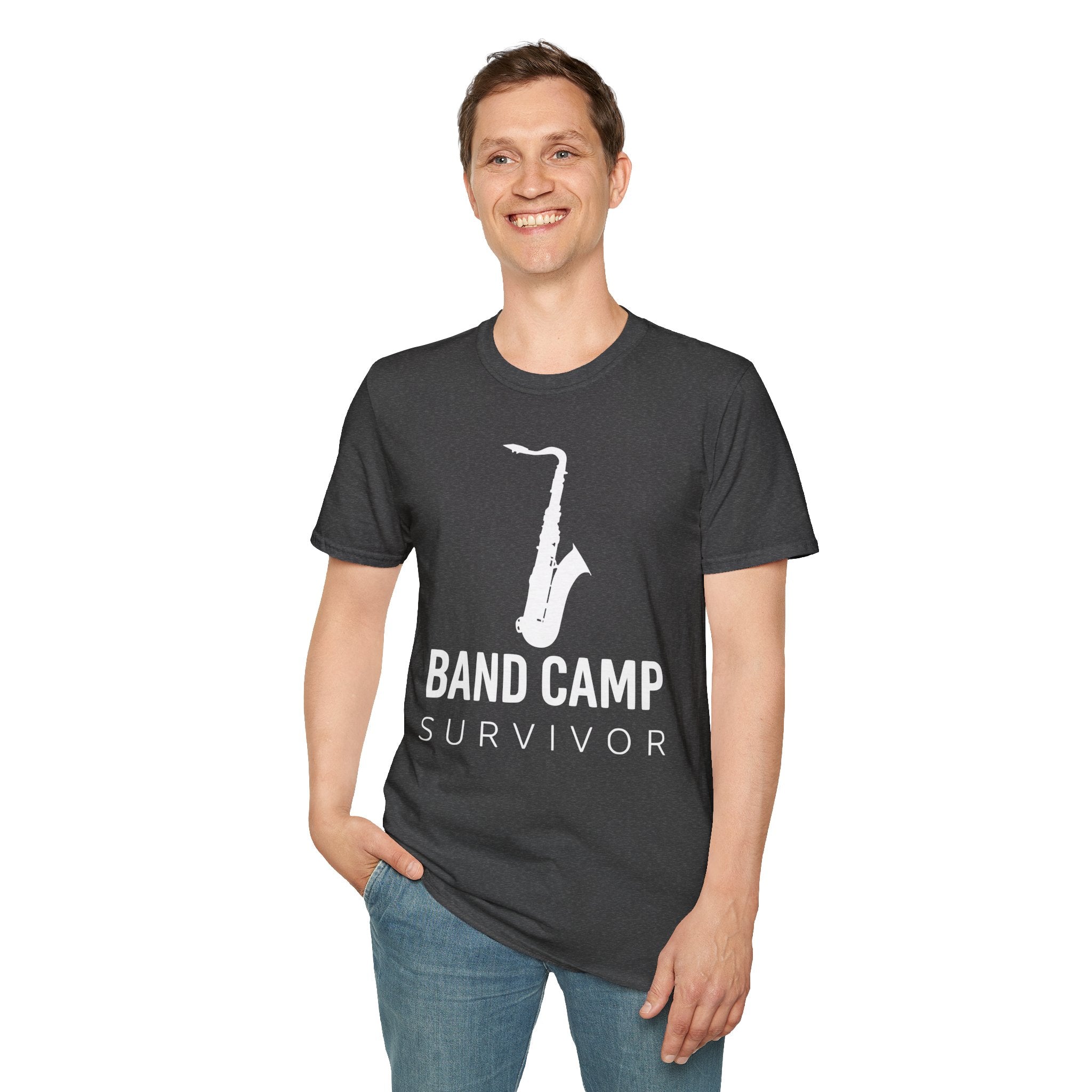 Band Camp Survivor Saxophone T-shirt