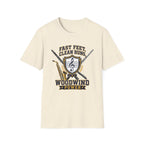 Fast Feet Clean Runs Woodwind Power T-shirt