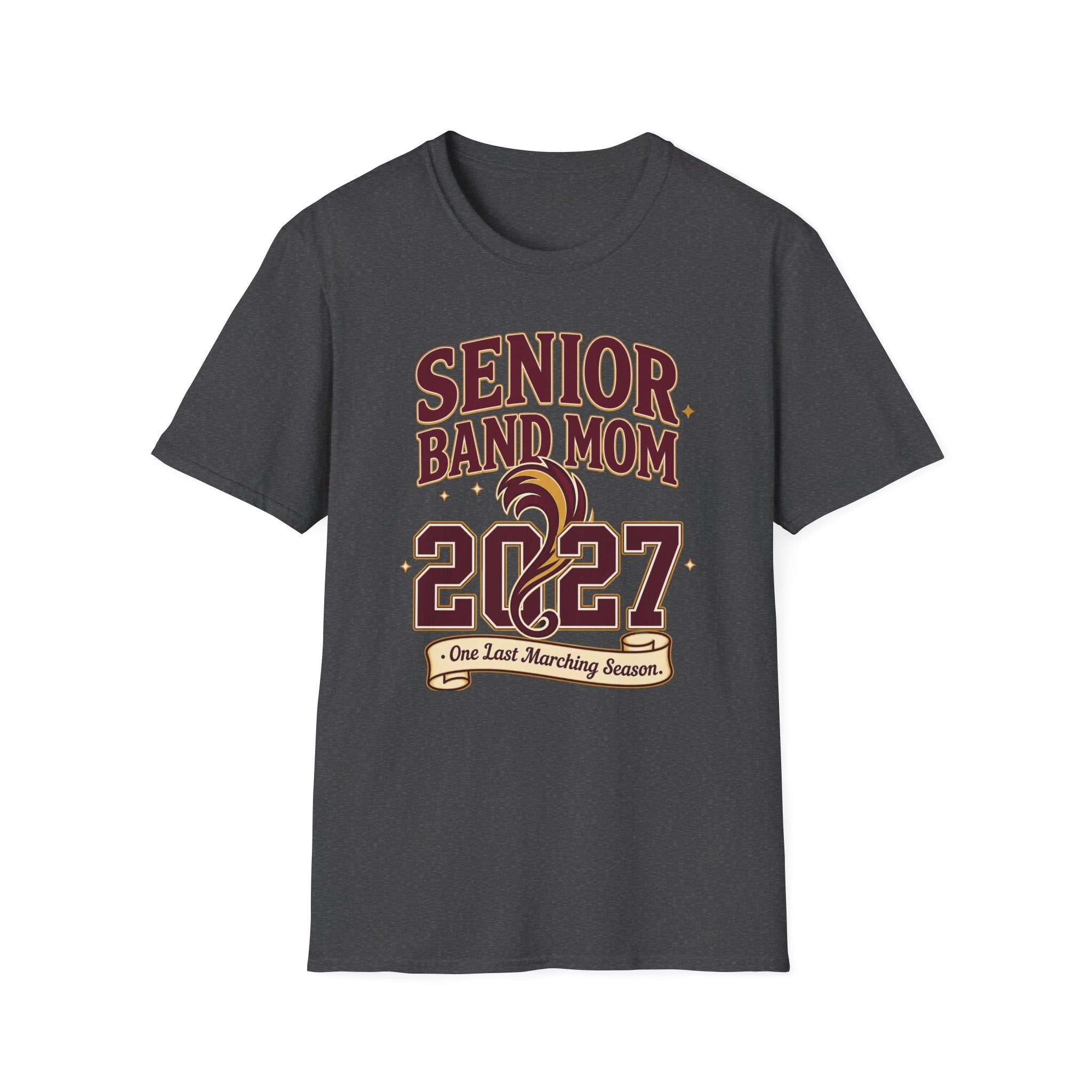 Senior Band Mom 2027 One Last Marching Season T-shirt