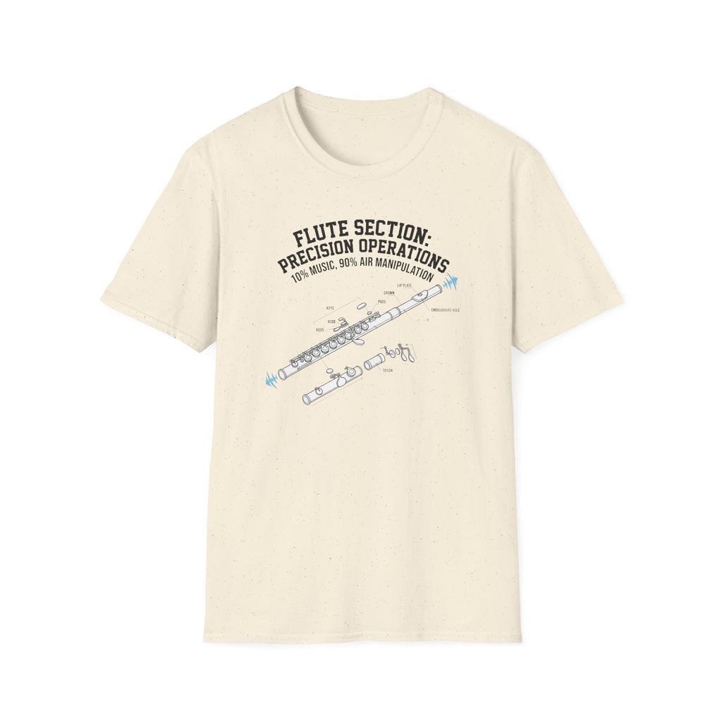 Flute Section Precision Operations T-shirt