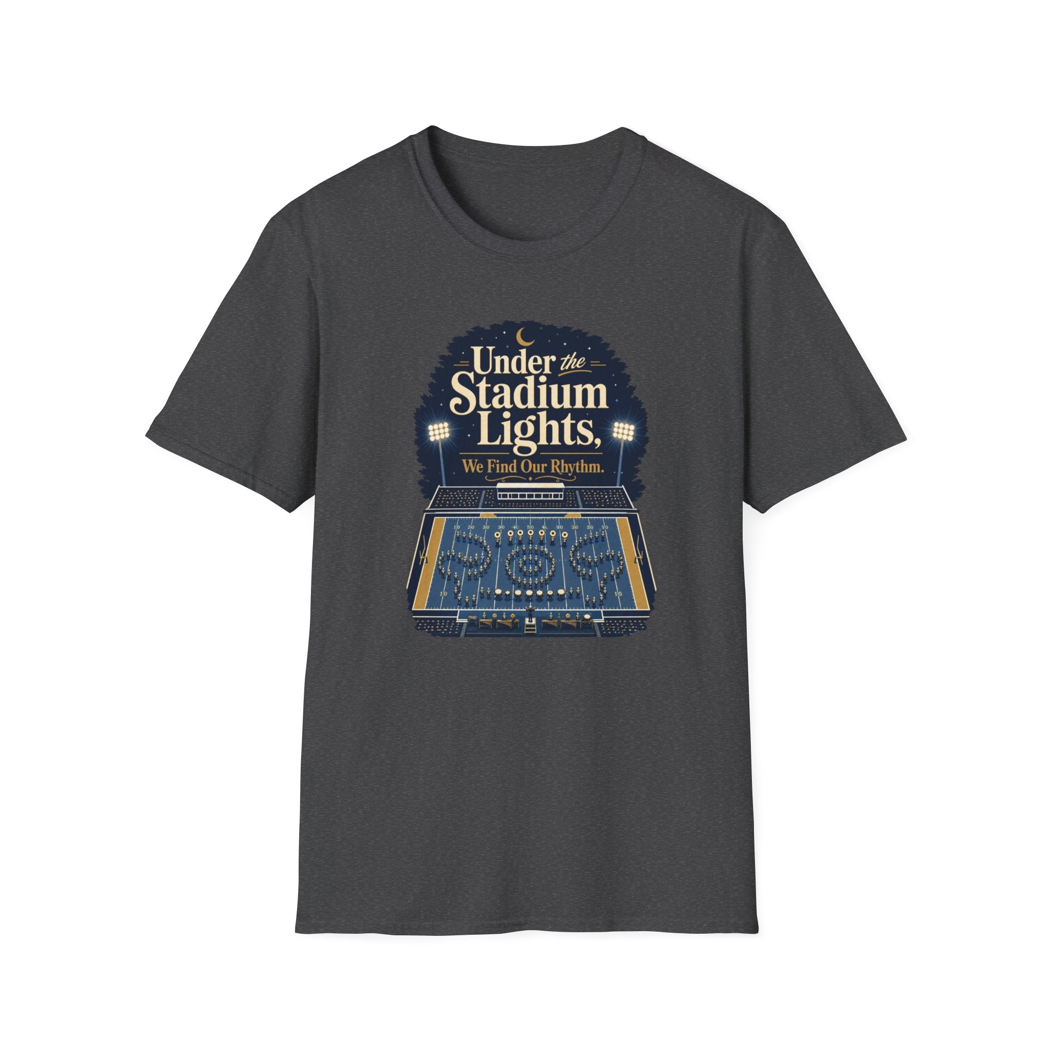 Under the Stadium Lights We Find Our Rhythm T-shirt