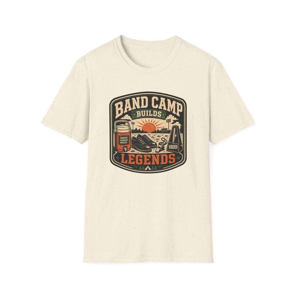 Band Camp Builds Legends T-shirt