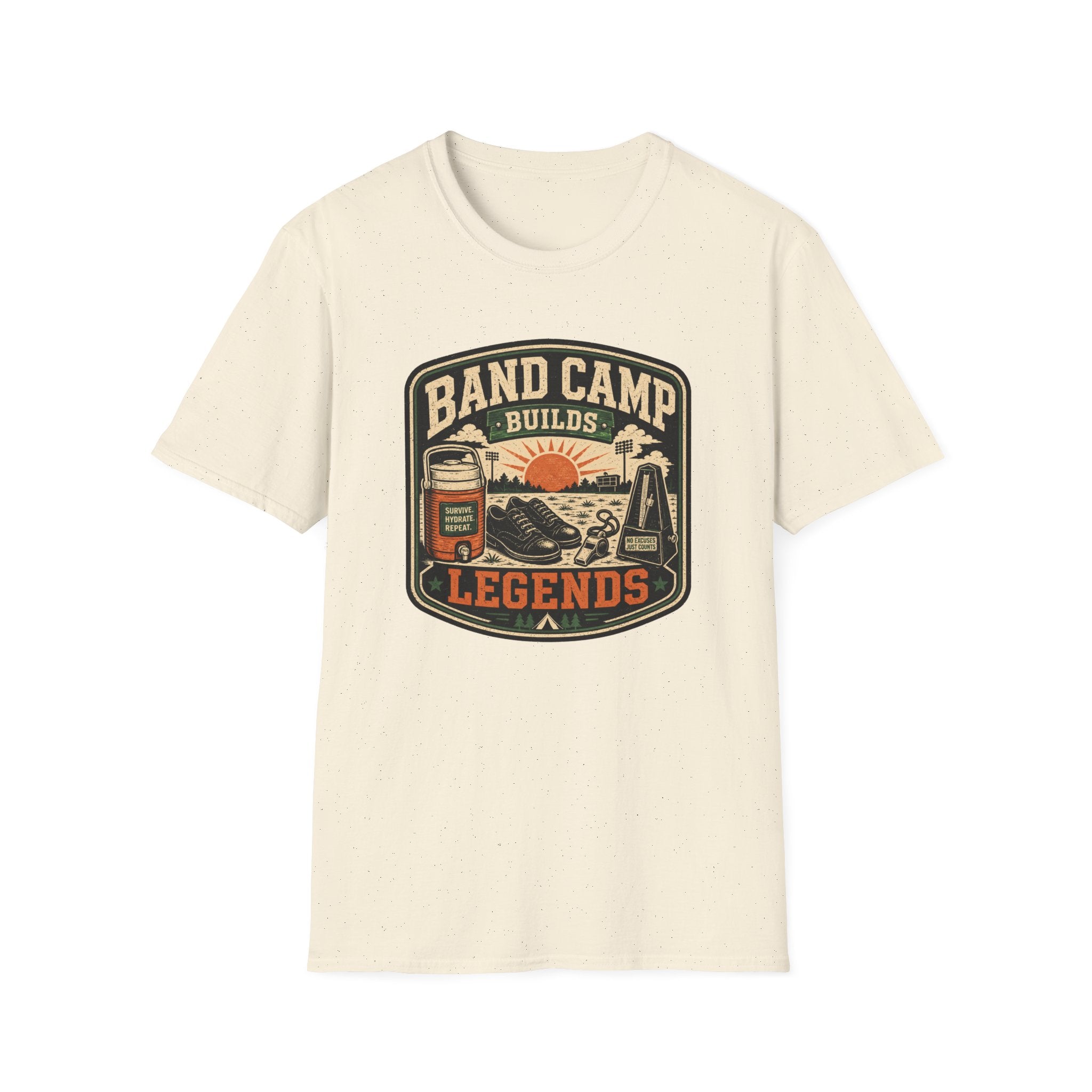 Band Camp Builds Legends T-shirt