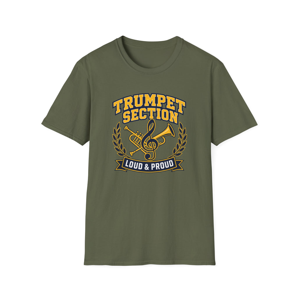 Trumpet Section Loud and Proud T-shirt