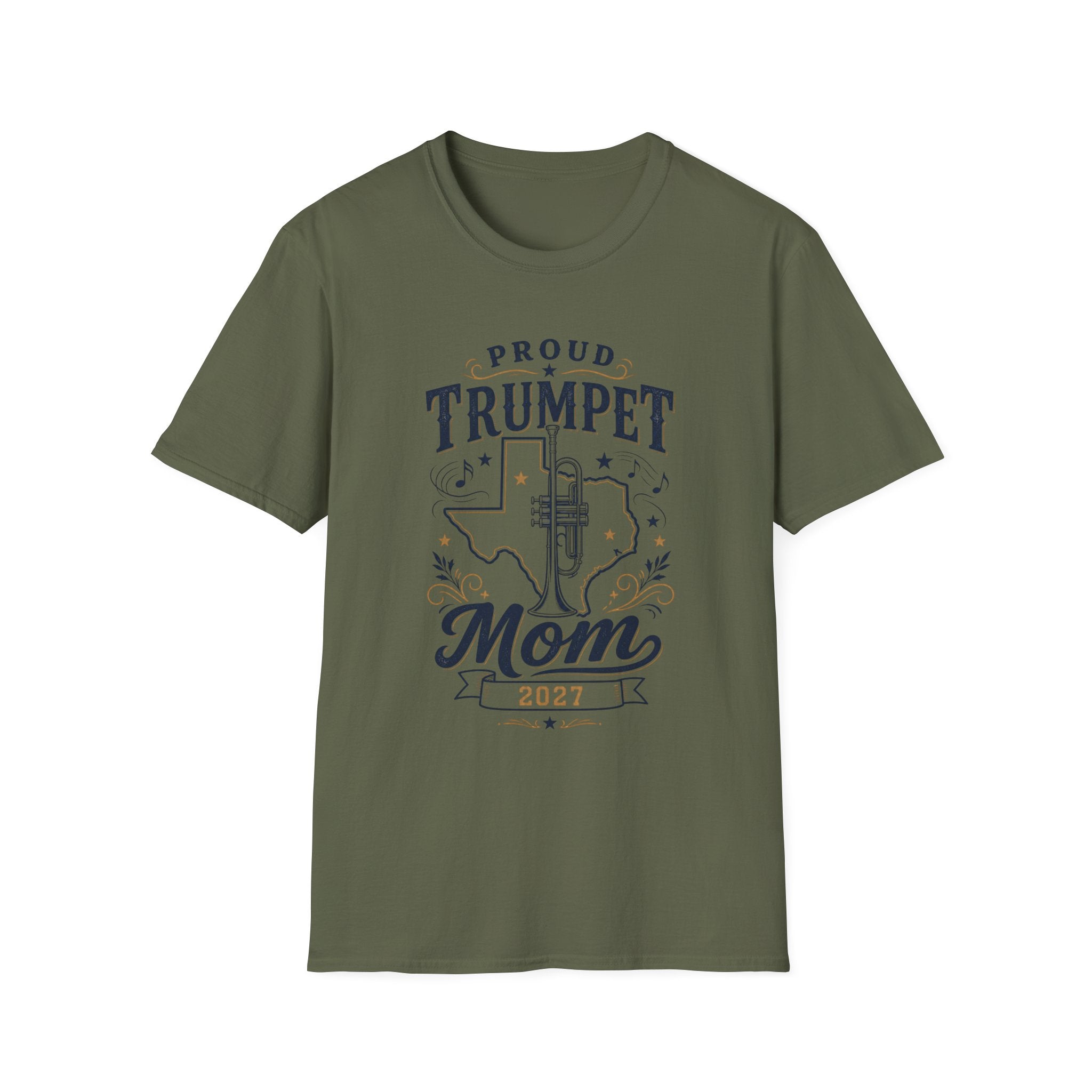 Proud Trumpet TX Mom 2027 T-shirt