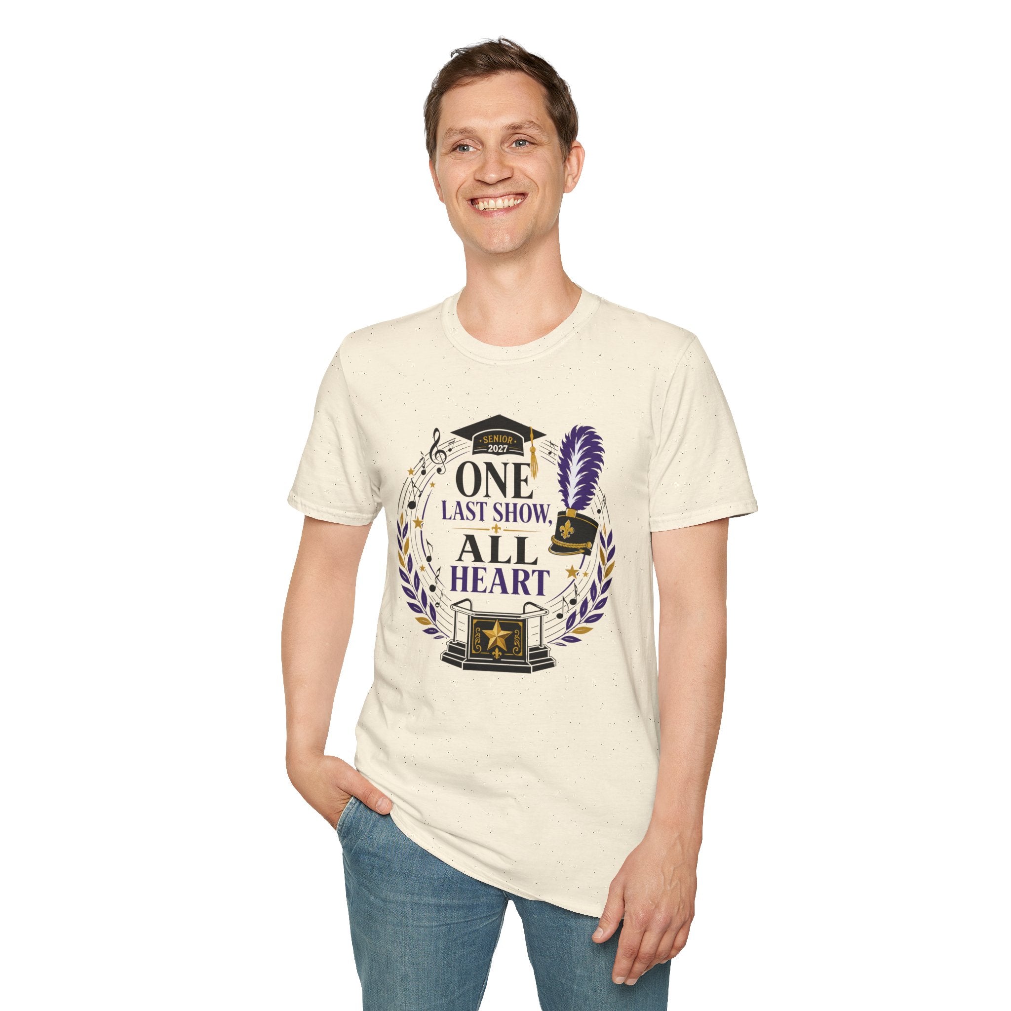 Senior 2027 One Last Show All Heart T-shirt