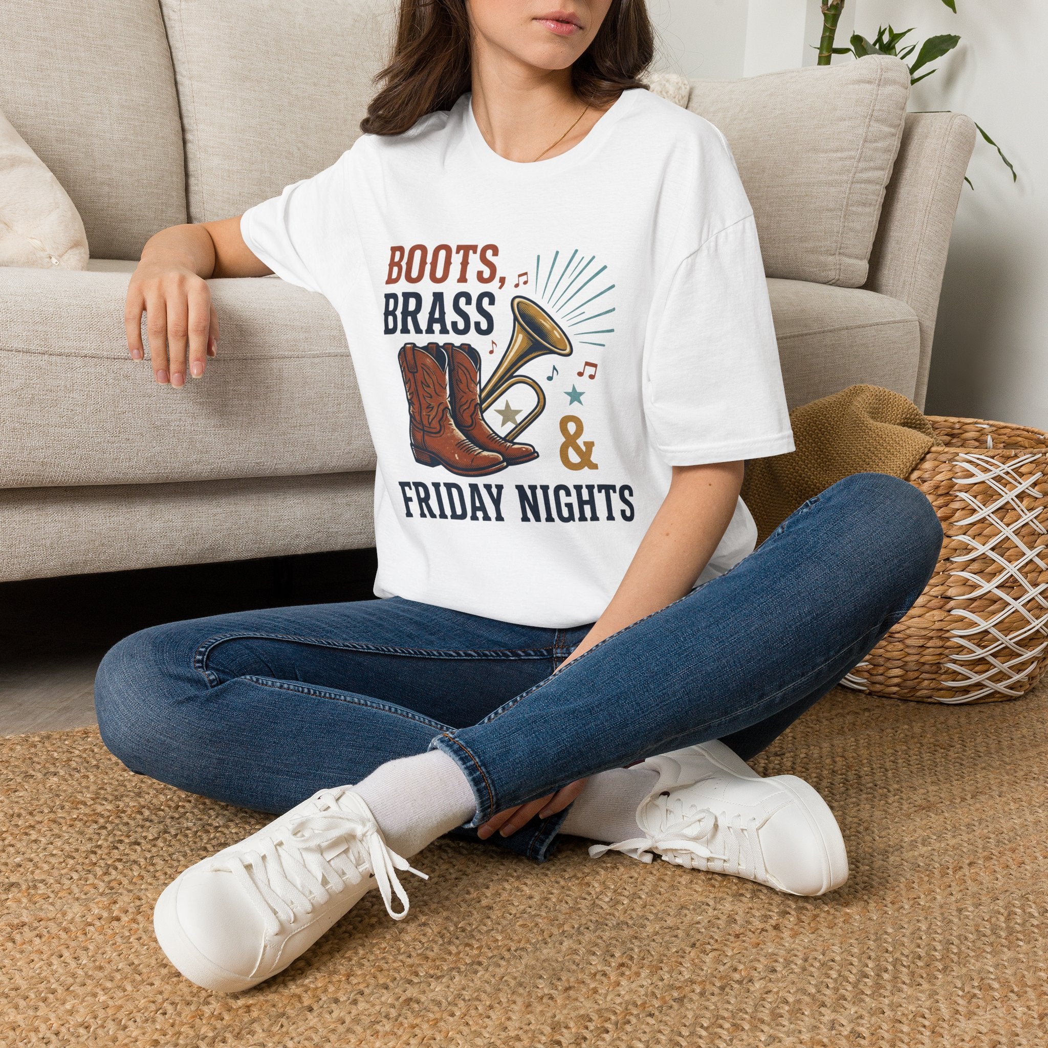 Boots Brass and Friday Nights T-shirt