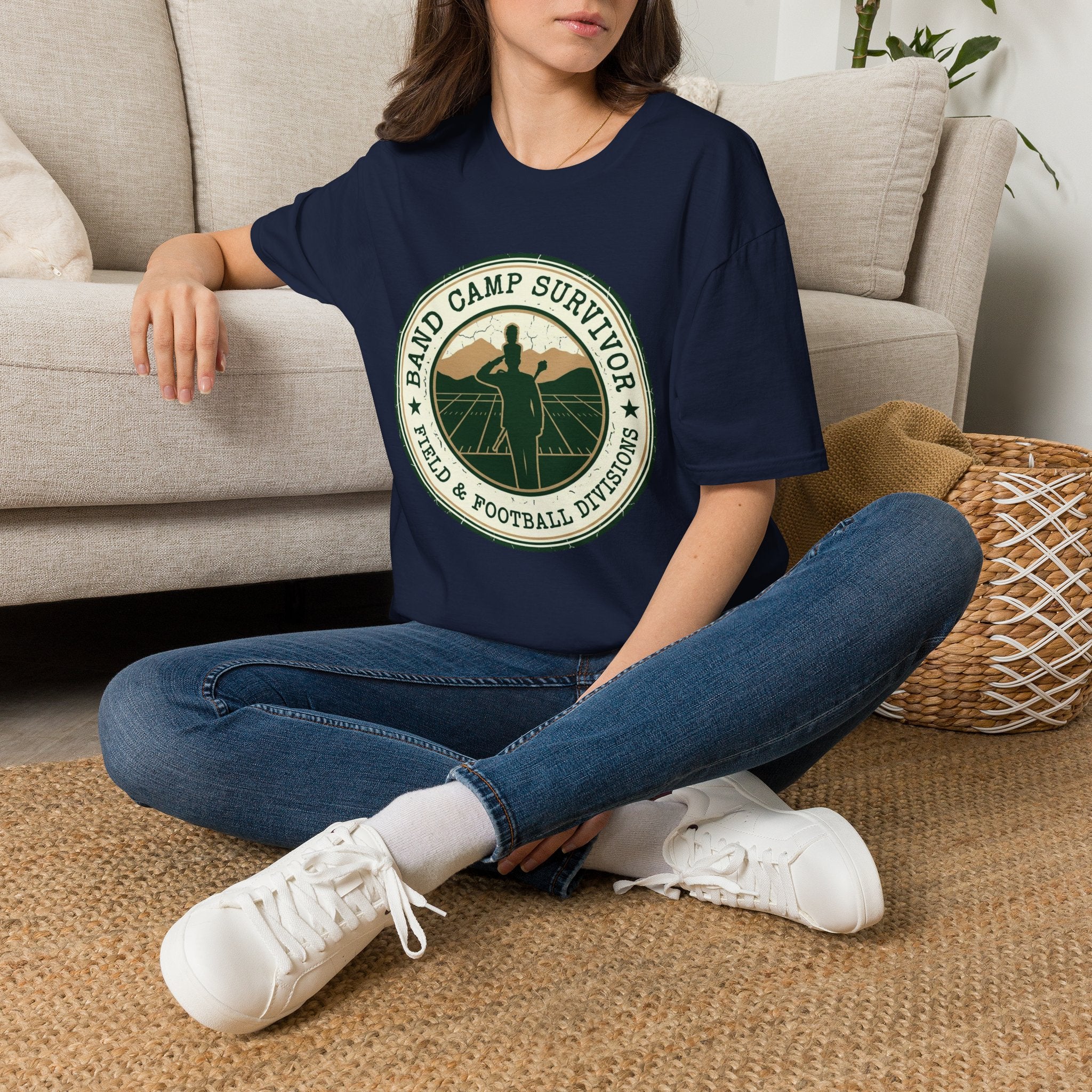 Band Camp Survivor Field and Football Division T-shirt