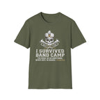 Skeleton I Survived Band Camp T-shirt
