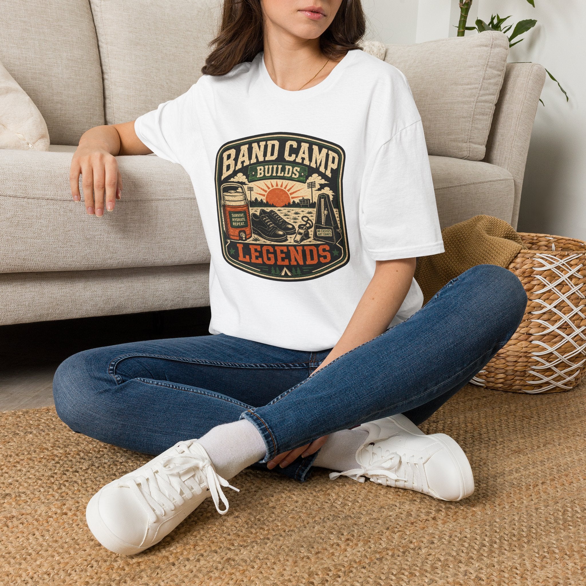Band Camp Builds Legends T-shirt