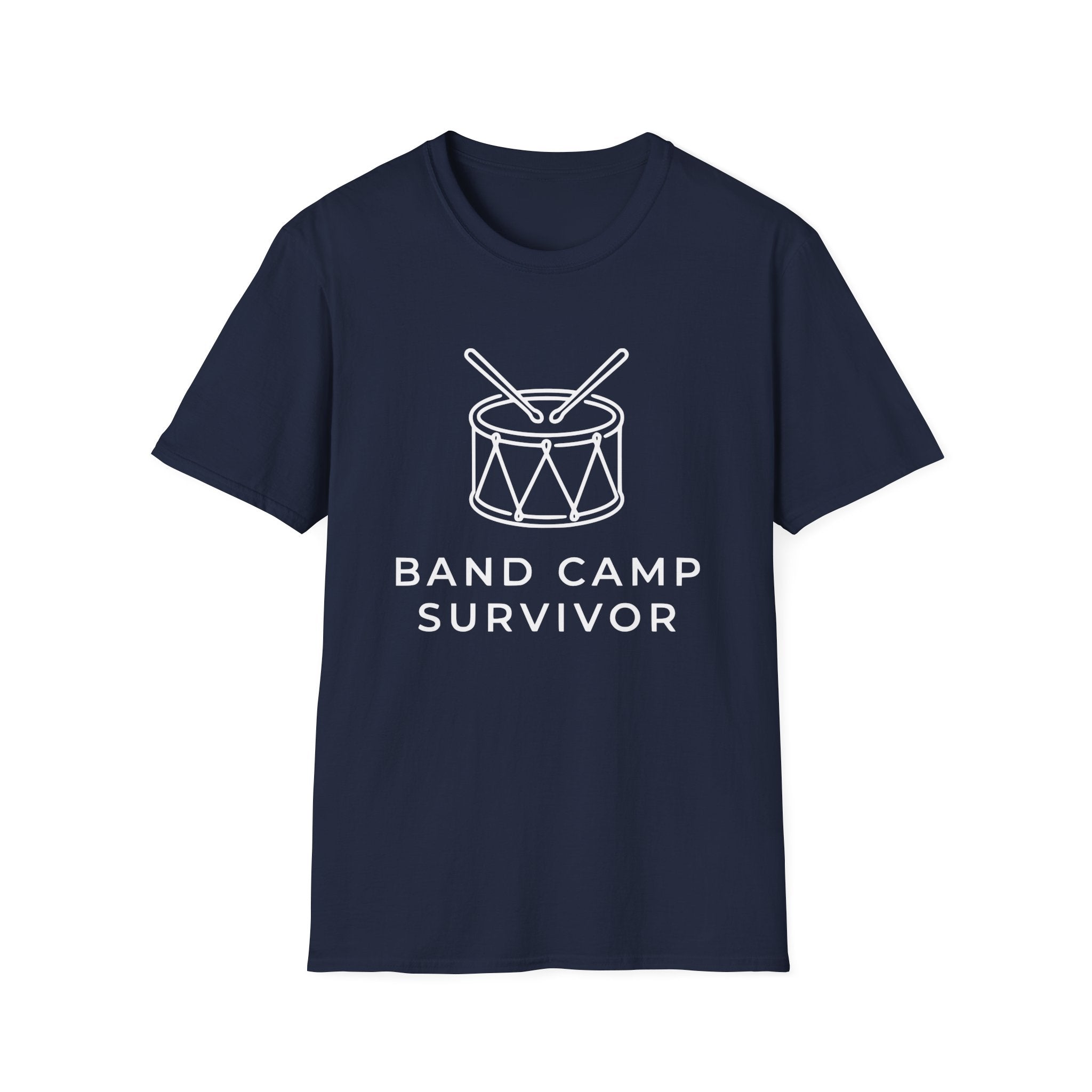 Band Camp Survivor Snare Drum T-shirt
