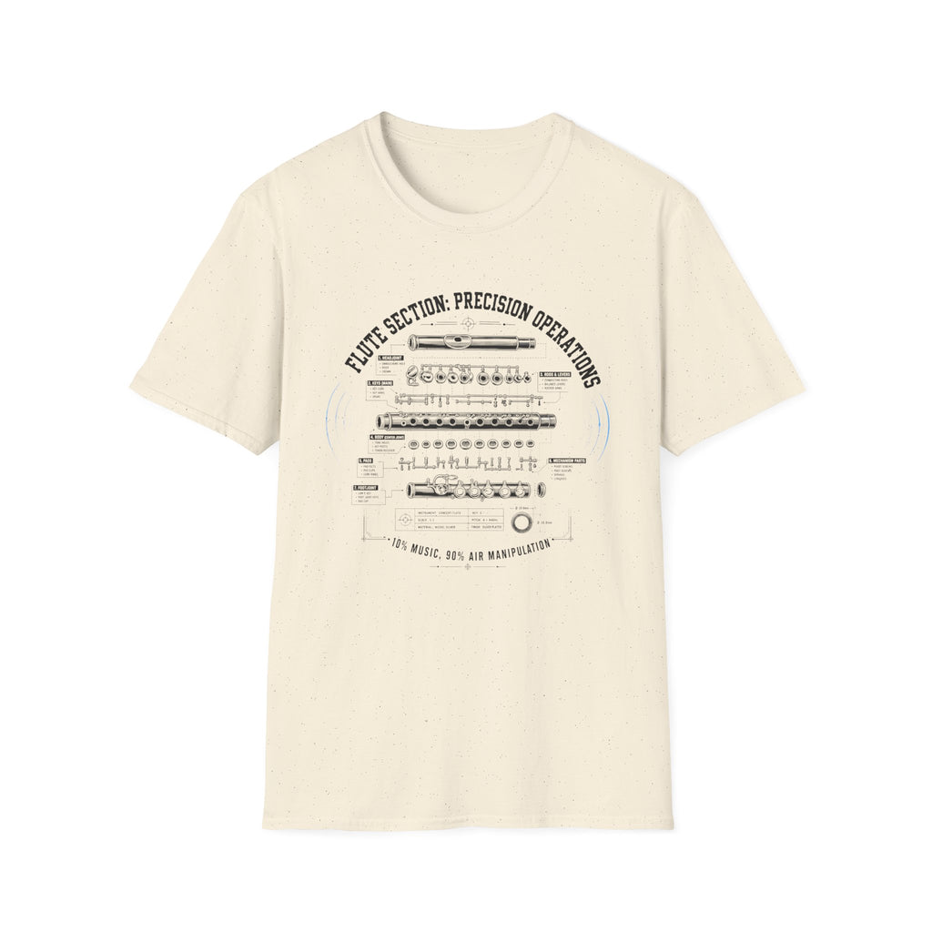 Flute Section Precision Operations T-shirt