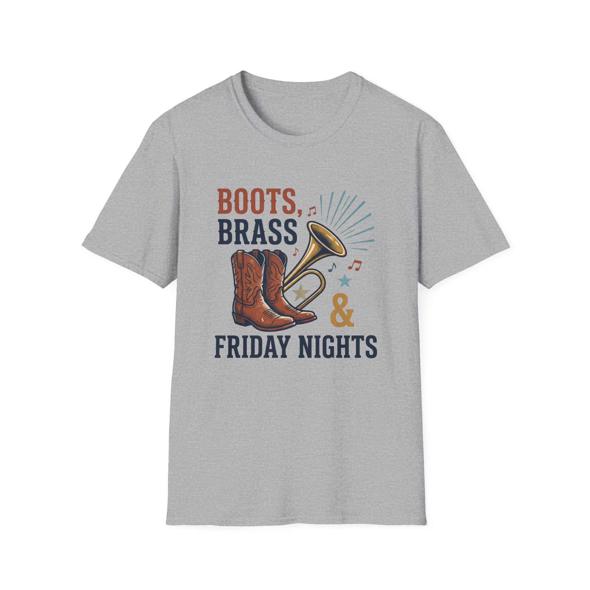 Boots Brass and Friday Nights T-shirt