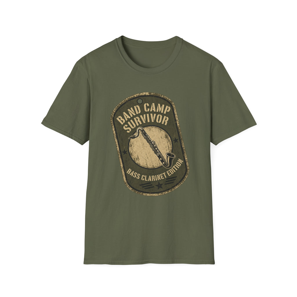 Band Camp Survivor Bass Clarinet Green Patch Edition