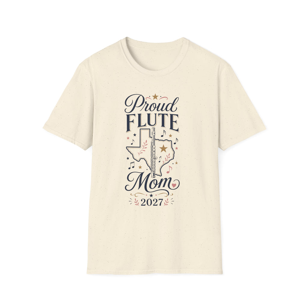 Proud Flute Mom 2027 TX T-shirt
