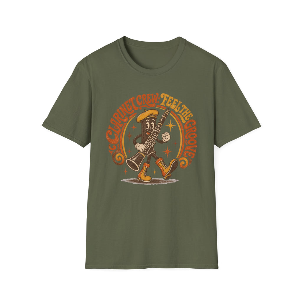 Clarinet Crew: Feel the Groove T-shirt