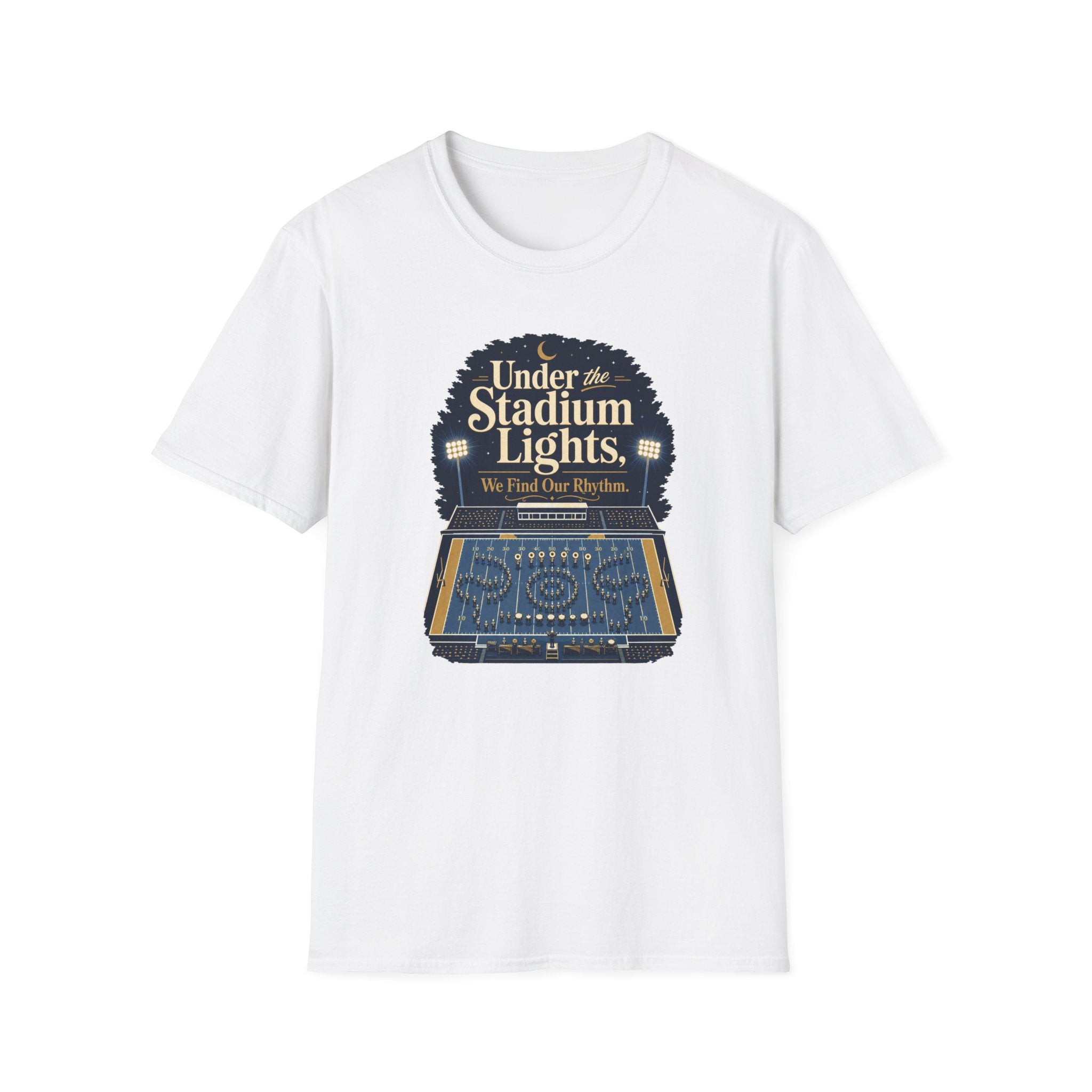 Under the Stadium Lights We Find Our Rhythm T-shirt