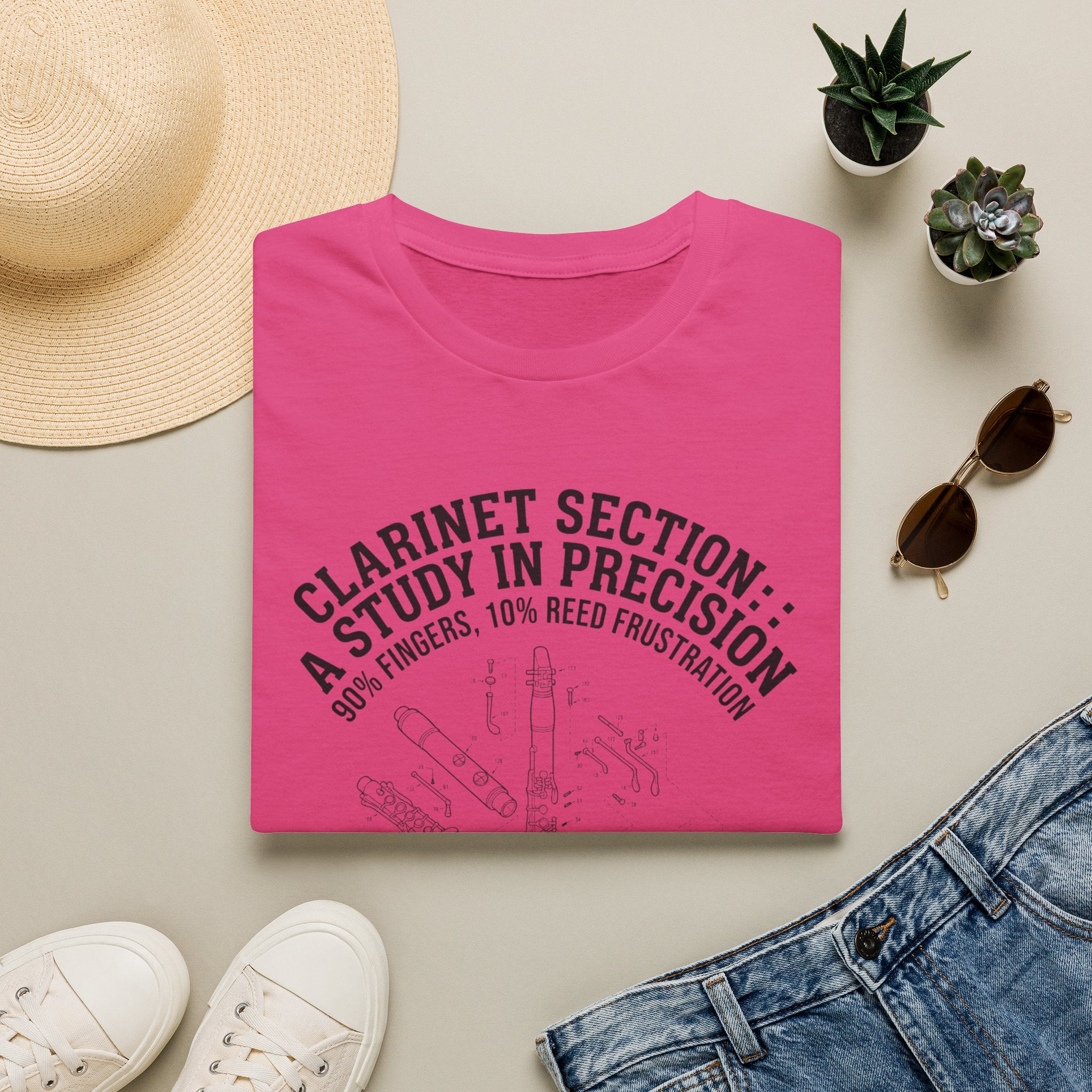 Clarinet Section a Study in Precision T-shirt