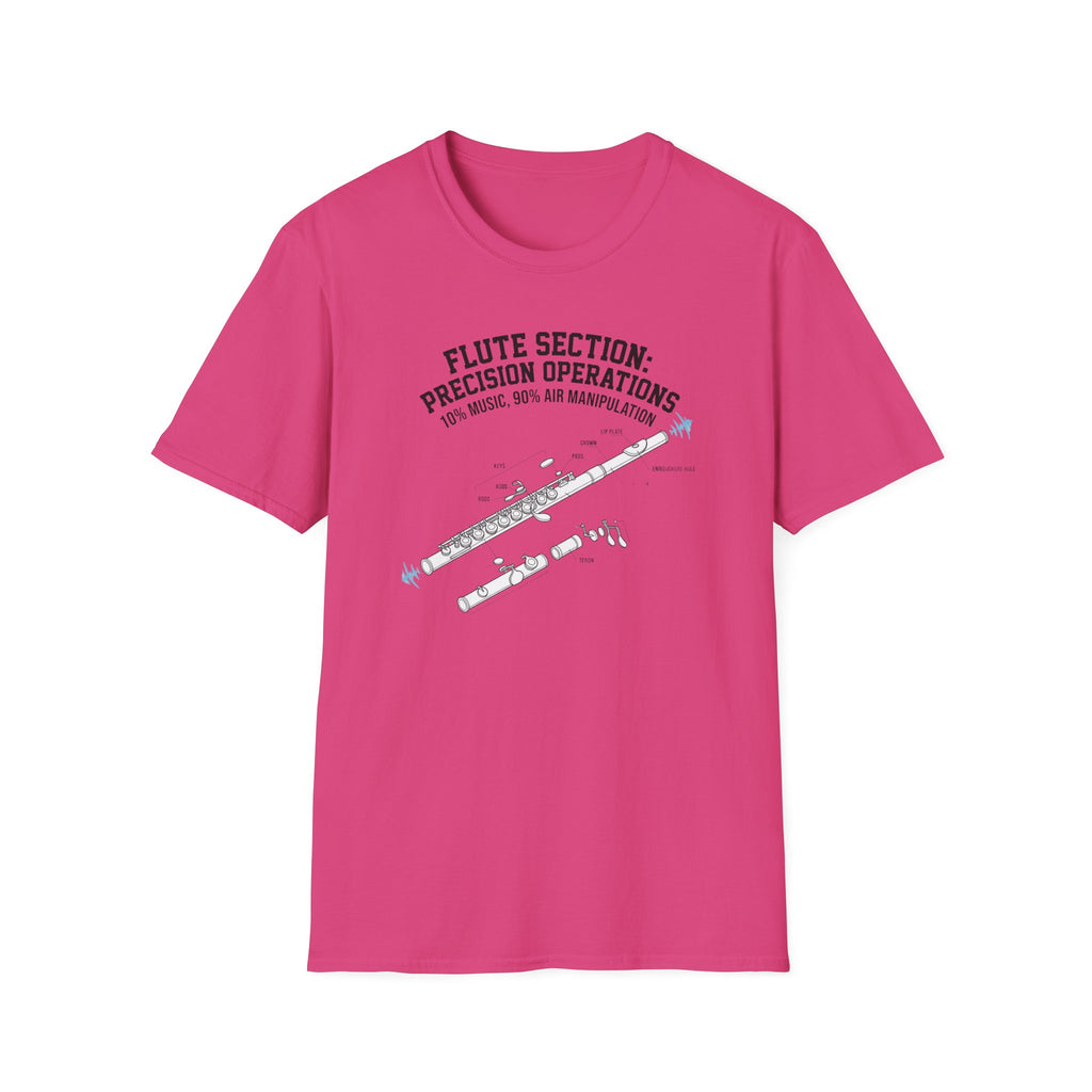 Flute Section Precision Operations T-shirt