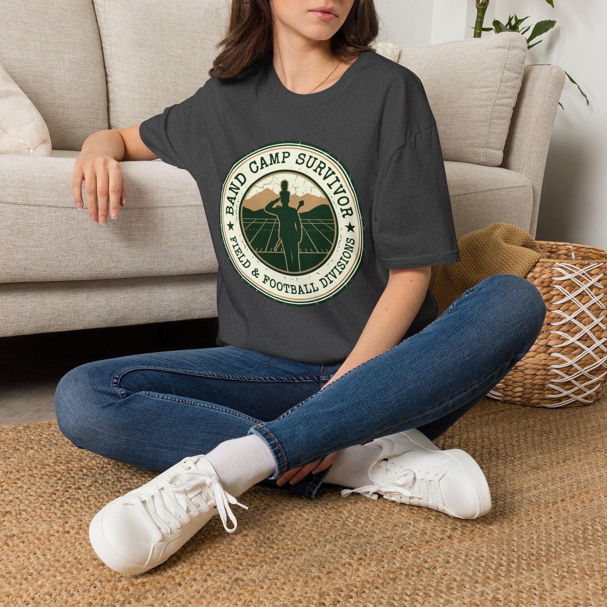 Band Camp Survivor Field and Football Division T-shirt