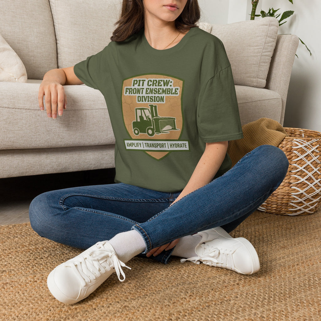 Pit Crew: Front Ensemble Division T-shirt