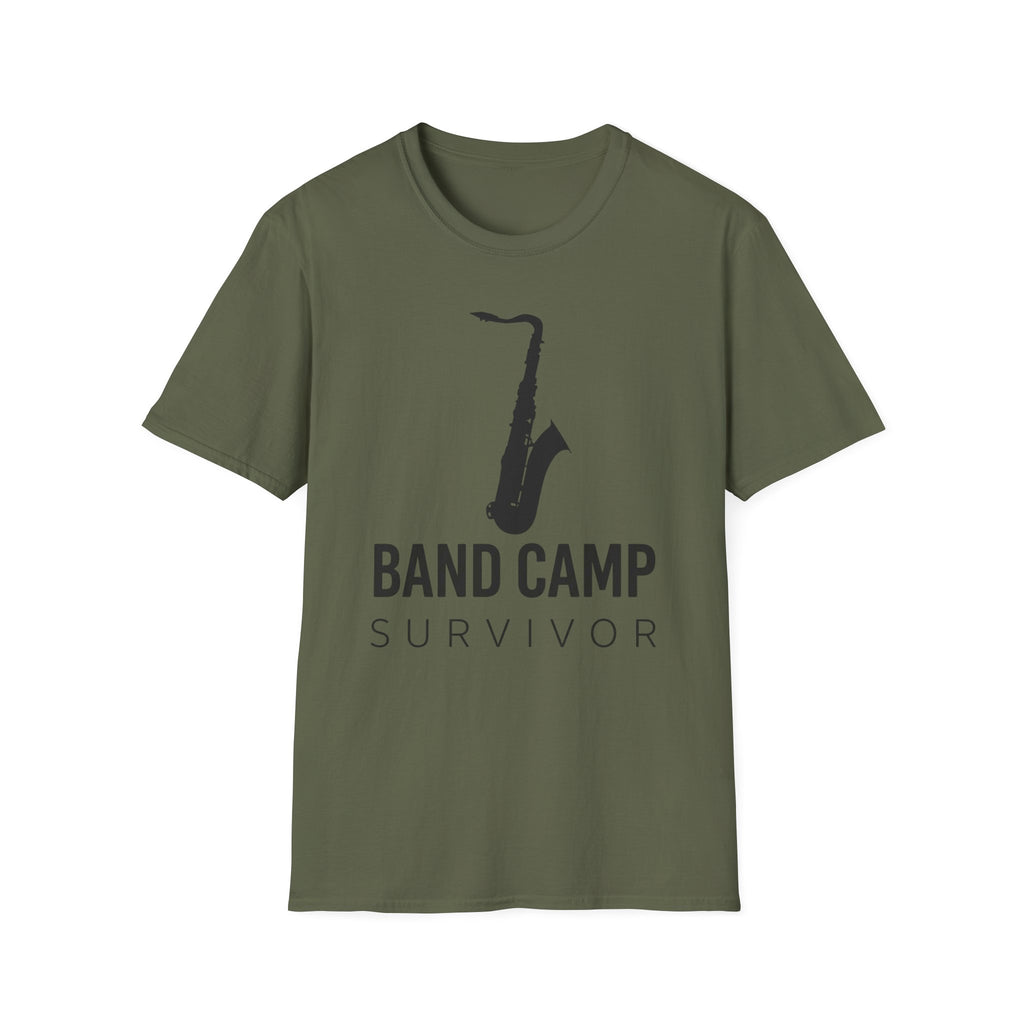 Band Camp Survivor Saxophone T-shirt