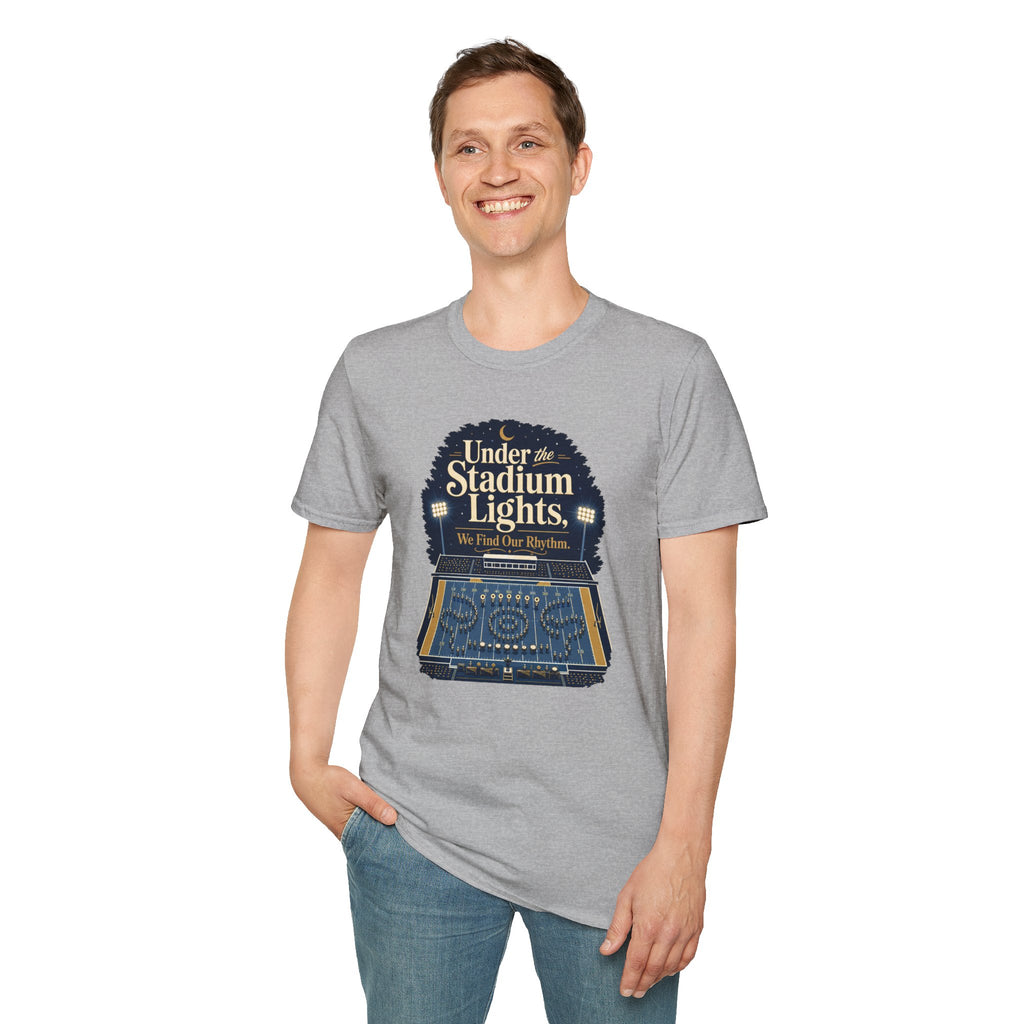 Under the Stadium Lights We Find Our Rhythm T-shirt