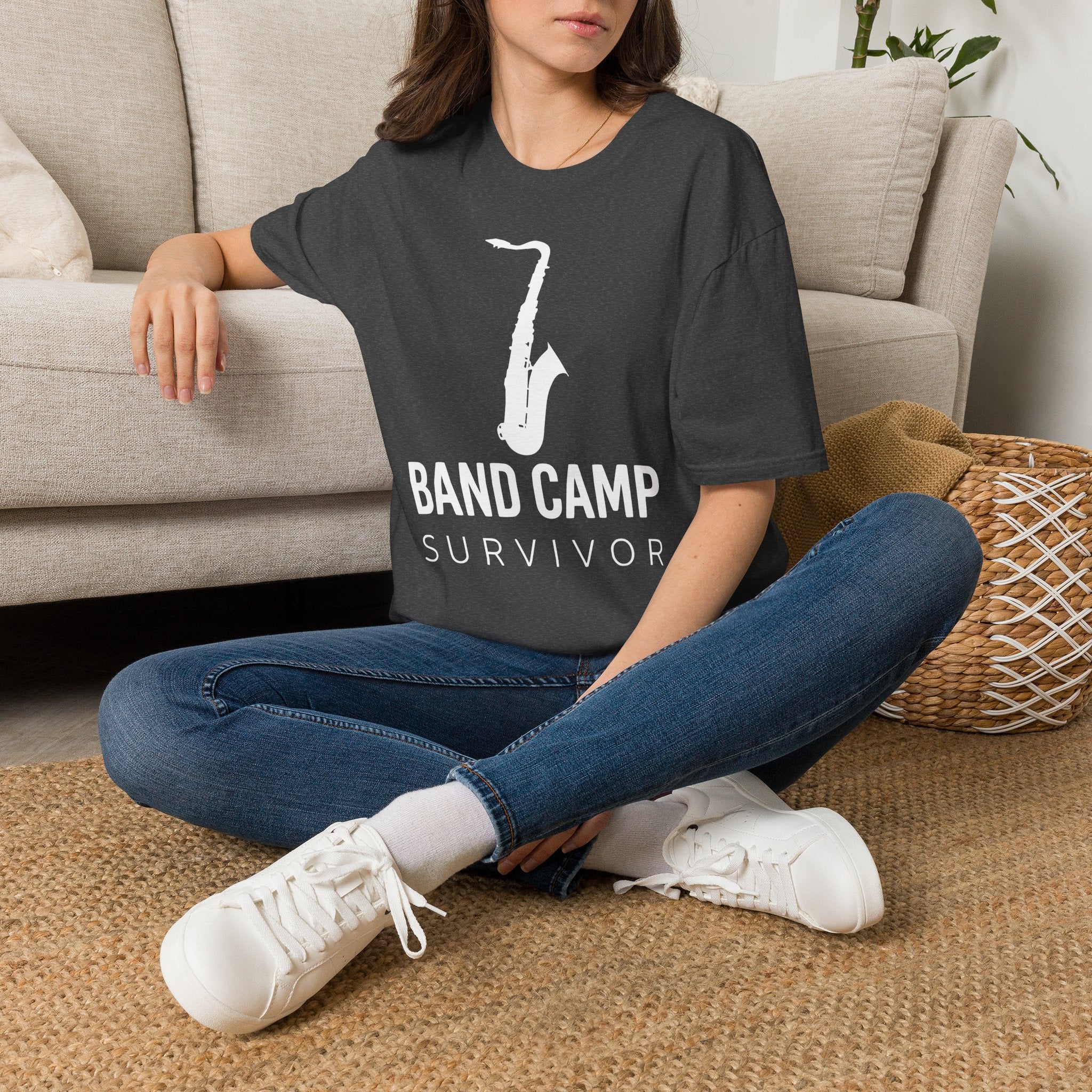 Band Camp Survivor Saxophone T-shirt