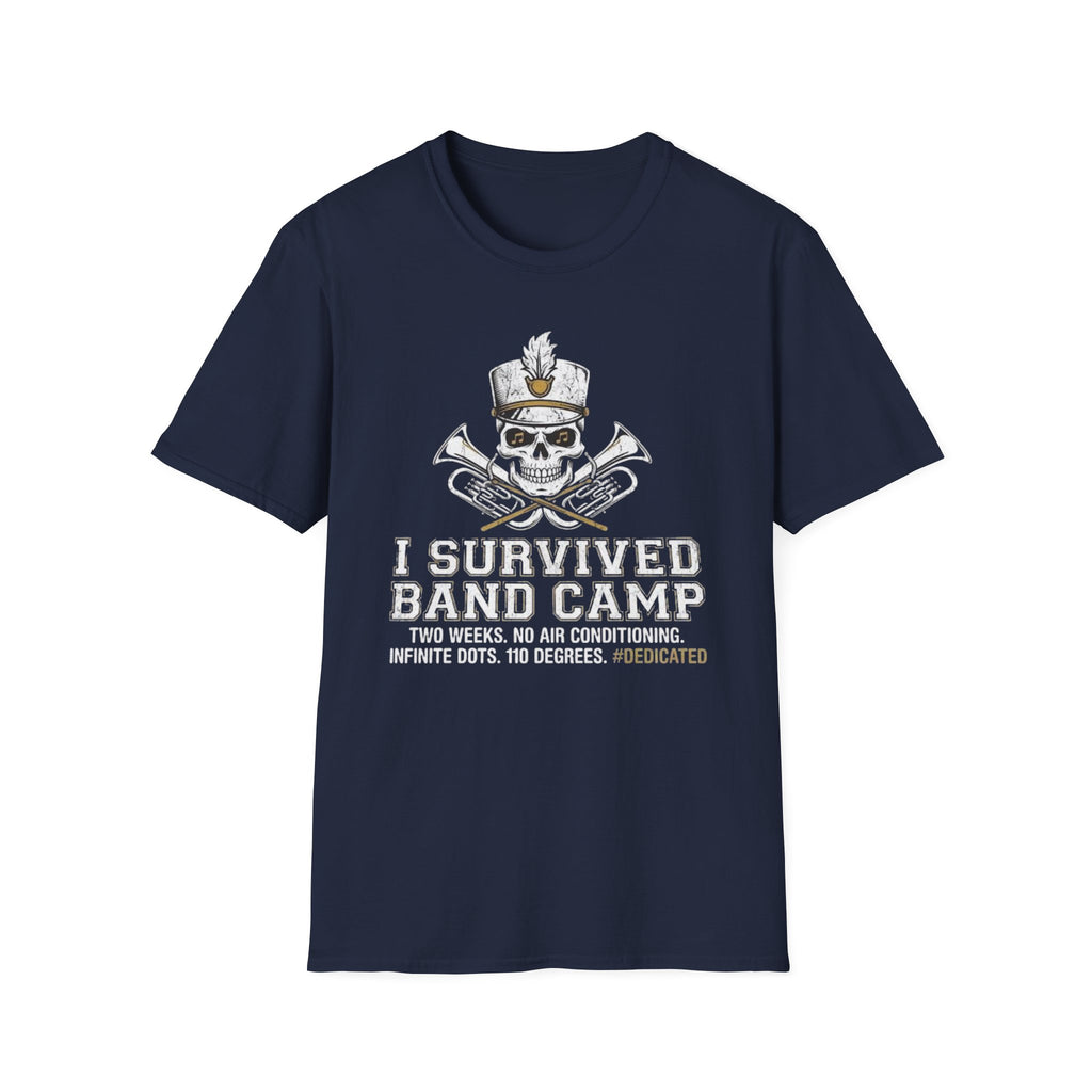 Skeleton I Survived Band Camp T-shirt
