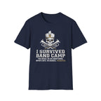 Skeleton I Survived Band Camp T-shirt