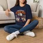 The Show Never Dies Skeleton Ghost Band T-shirt