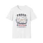 Proud Trumpet TX Mom Class of 2027 T-shirt