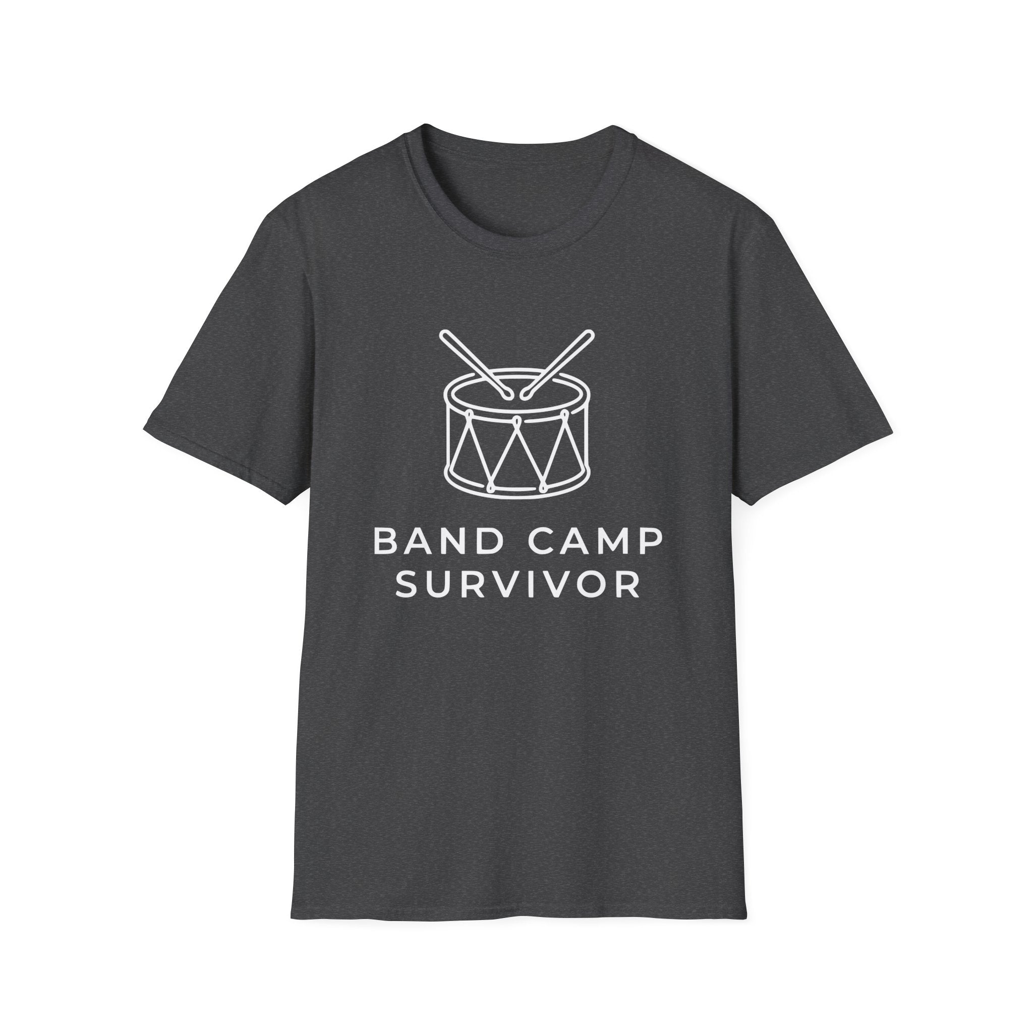 Band Camp Survivor Snare Drum T-shirt
