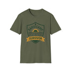 Band Camp Survivor Sunshine Badge T-shirt