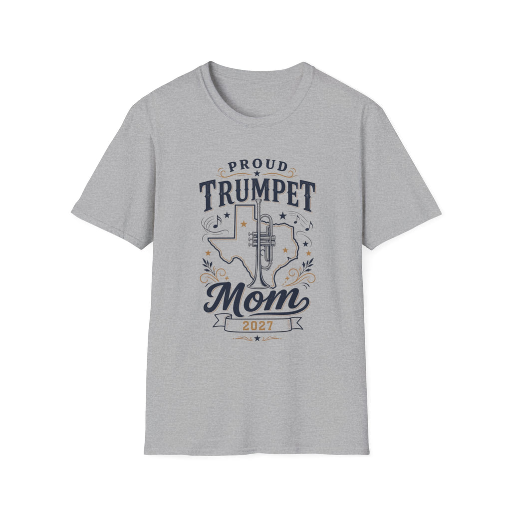 Proud Trumpet TX Mom 2027 T-shirt