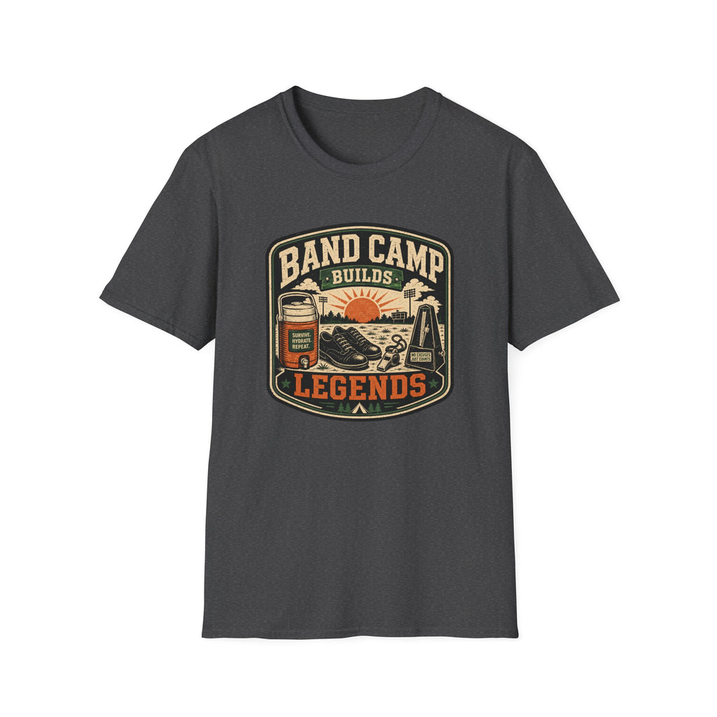 Band Camp Builds Legends T-shirt