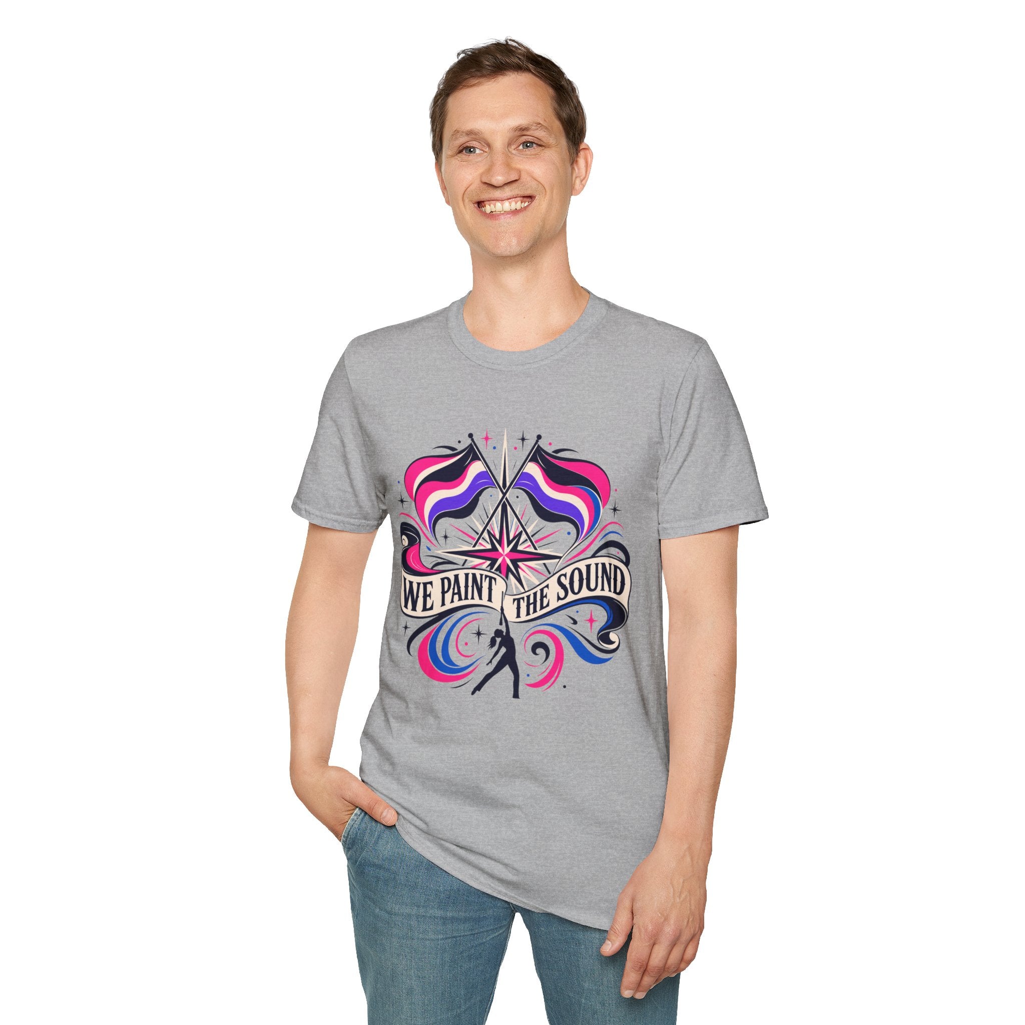 We Paint the Sound Bright Colored T-shirt