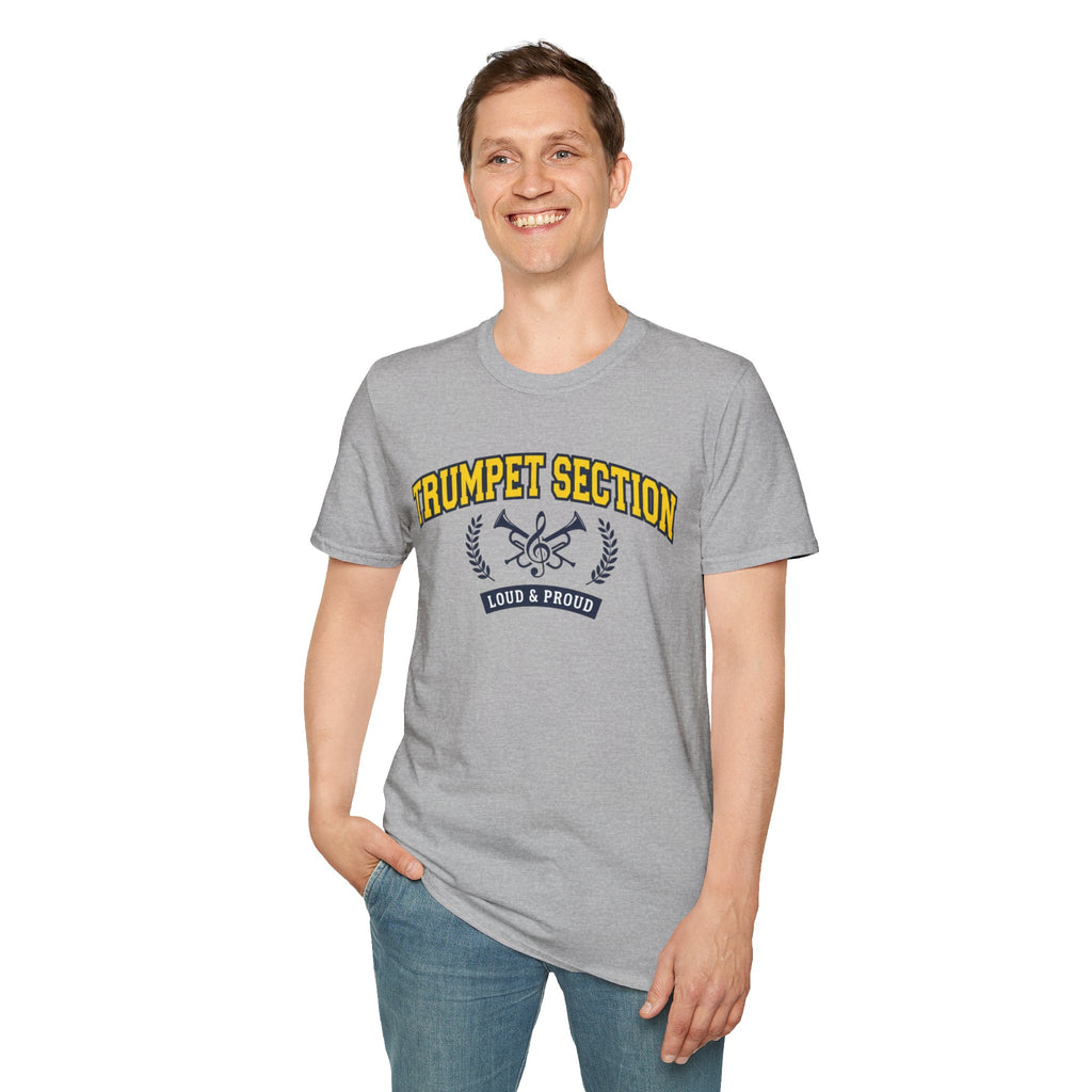Trumpet Section Loud and Proud T-shirt