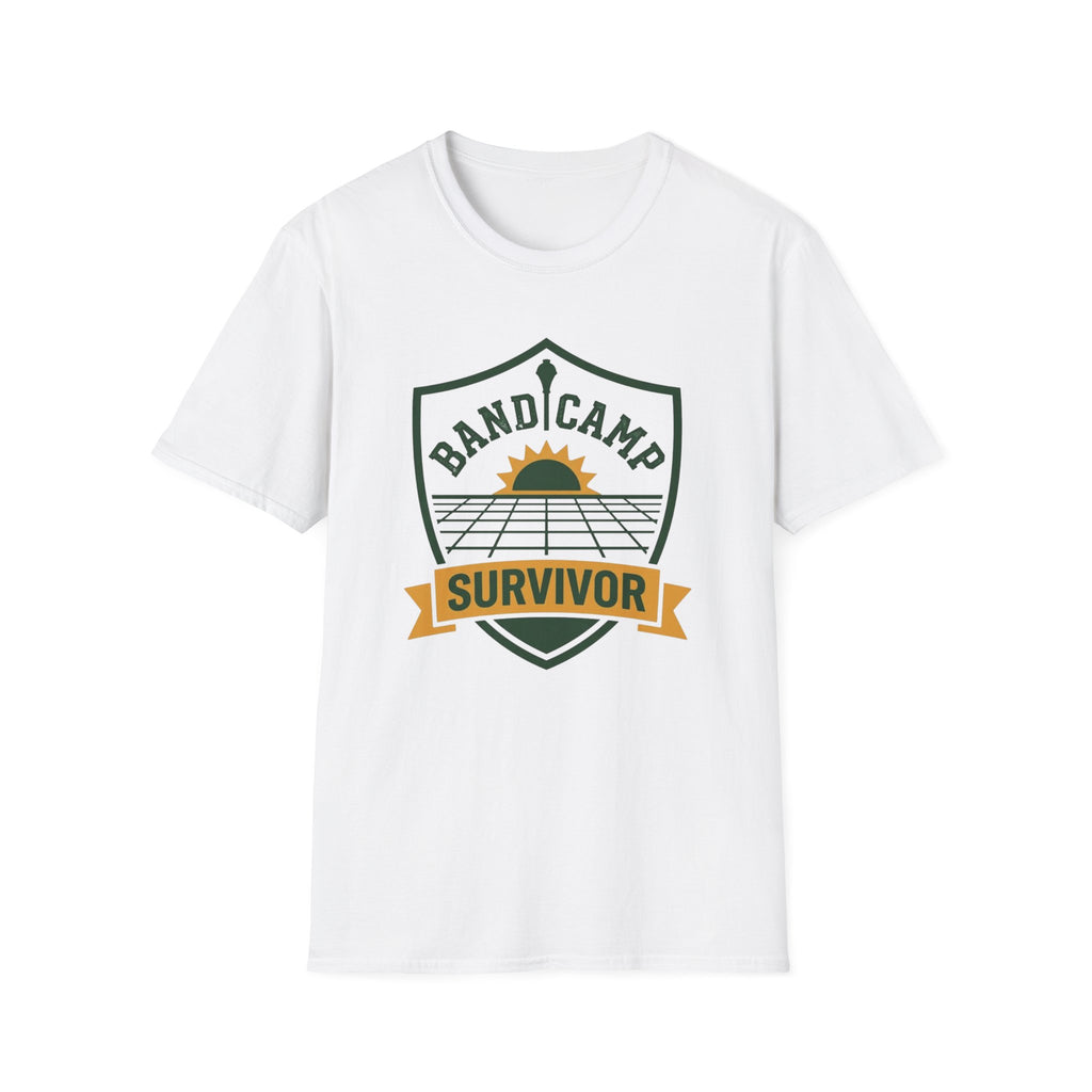 Band Camp Survivor Sunshine Badge T-shirt