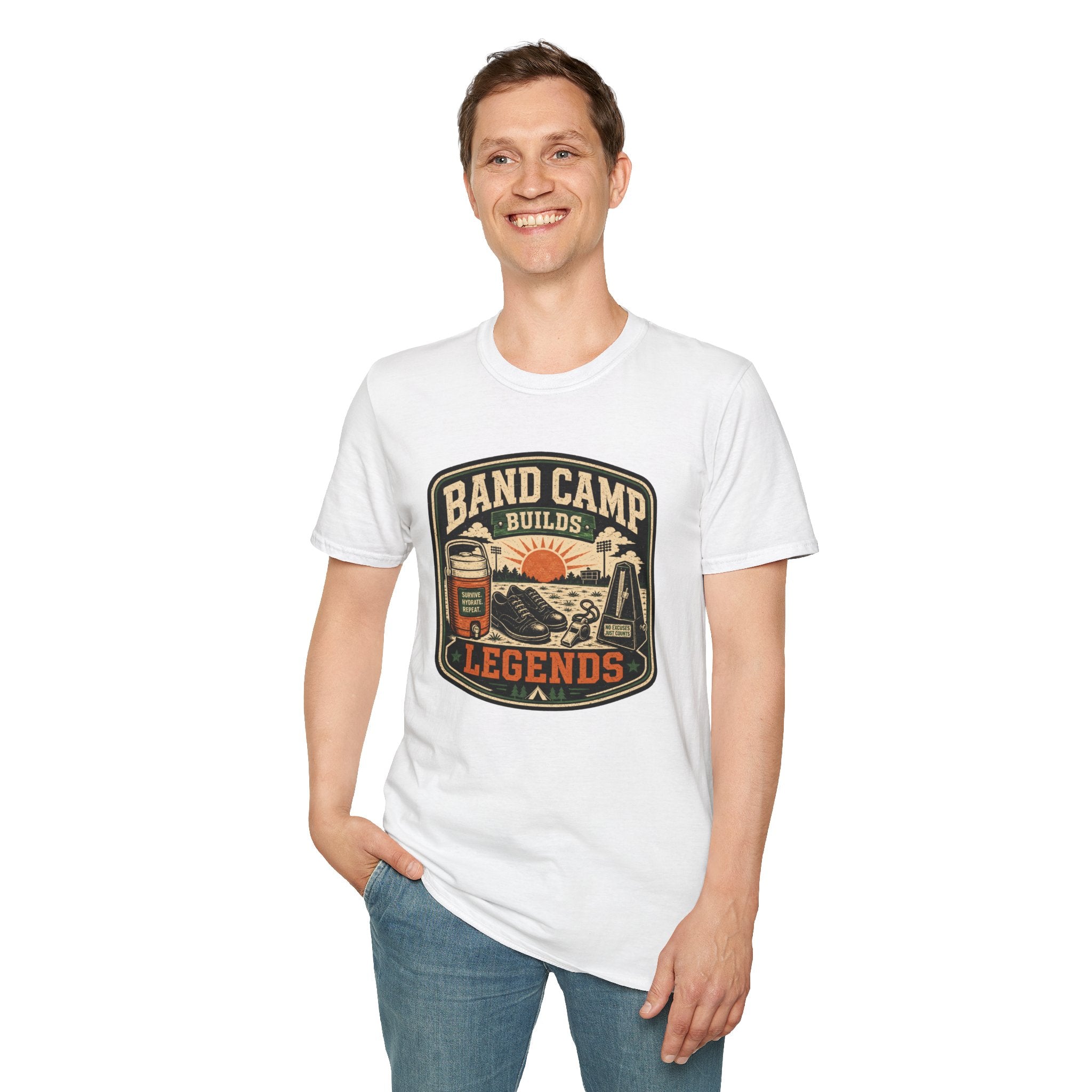 Band Camp Builds Legends T-shirt